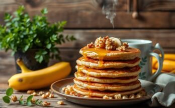 Banana pancakes recipe