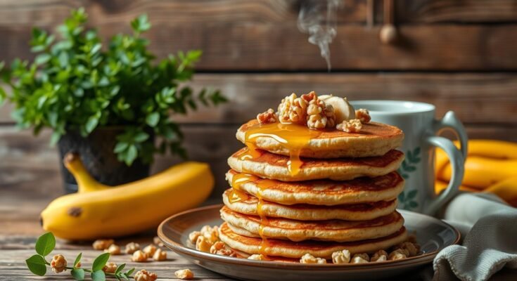 Banana pancakes recipe